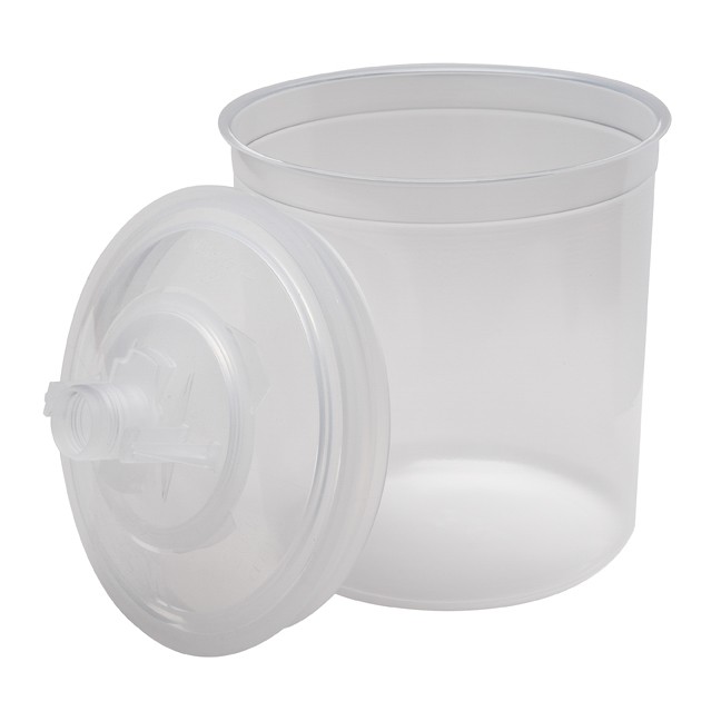 3M™ PPS™ Lid & Liner Kit, 16000, Standard (22 fl oz), 200 Micron Filter, 50 Lids & Liners per kit...
