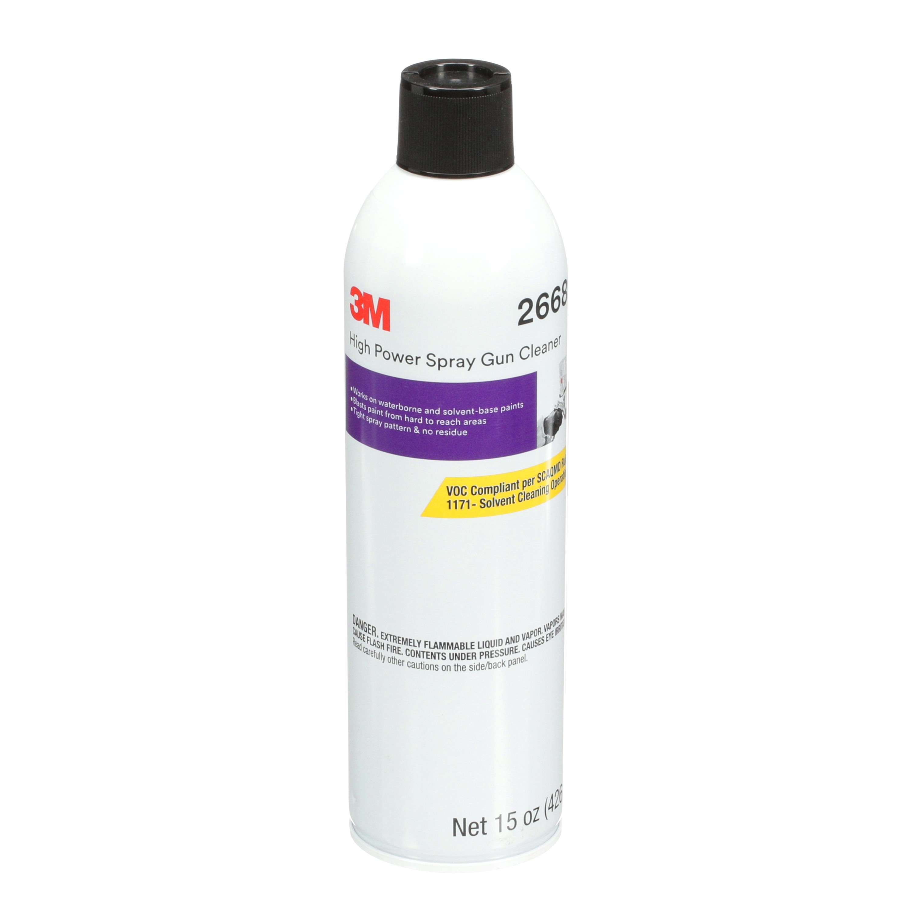 3M™ High Power Spray Gun Cleaner, 26689, 15 oz (426 g), 6 per case (Case of 6) SKU 7100148476