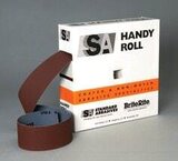 Standard Abrasives™ Aluminum Oxide Handy Roll, 706221, P80 J-weight, 1 in x 50 yd, 10 ea/Case (Ca...