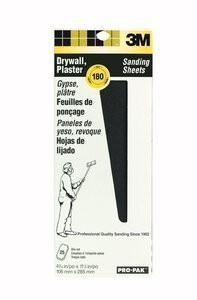 3M™ Pro-Pak™ Drywall Sanding Screens 99439NA, 180 grit, 10 sheets/pk