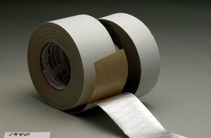 3M™ Venture Tape™ ASJ Facing Tape 1540CW, White, 72 mm x 45.7 m, 16 rolls per case