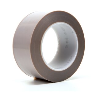 3M™ PTFE Film Tape 5481, Gray, 2 in x 36 yd, 6.8 mil, 6 rolls per case, Boxed
