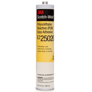 3M™ Scotch-Weld™ PUR Easy Adhesive EZ250200, 1/10 gal Cartridge, 5 per case