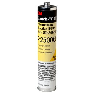 3M™ Scotch-Weld™ PUR Adhesive EZ250060, Off-White, 1/10 Gallon Cartidge, 5/case