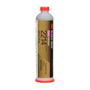 3M™ Scotch-Weld™ Epoxy Adhesive 2214 Hi-Density, Gray, 6 fl oz Cartridge, 6/case