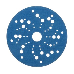 3M™ Hookit™ Blue Abrasive Disc 321U Multi-hole, 36160, 5 in, 150, 50 discs per carton, 4 cartons per case
