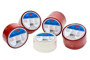 3M™ Construction Seaming Tape 8087CW, Red, 48 mm x 50 m, 24 rolls per case