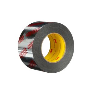 3M™ Venture Tape™ UL181B-FX Polypropylene Duct Tape 1599B, Silver, 72 mm x 109.7 m, 3 mil, 16 rolls per case