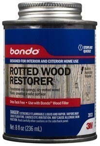 Bondo® Rotted Wood Restorer, 20131, 8 oz, 6 per case