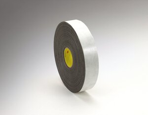 3M™ Double Coated Polyethylene Foam Tape 4462, Black, 3/4 in x 72 yd, 31 mil, 12 rolls per case
