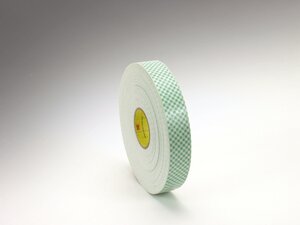 3M™ Double Coated Urethane Foam Tape 4016, Off-White, 3/8 in x 36 yd, 62 mil, 24 rolls per case