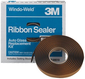 3M™ Windo-Weld™ Round Ribbon Sealer, 08612, 3/8 in x 15 ft Kit, 12 per case