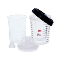 3M™ PPS™ Mini Cups/Collars and Lids/Liners, 16514, 462 kits per case