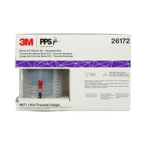 3M™ PPS™ Series 2.0 6-Pack Starter Kit, 26172, Standard (22 fl oz, 650 mL), 200 Micron Filter, 2 kits per case