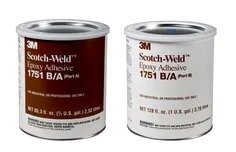 3M™ Scotch-Weld™ Epoxy Adhesive 1751, Gray, Part B/A, 1 Gallon Kit, 2/case