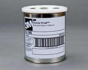 3M™ Scotch-Weld™ Epoxy Adhesive 1386, Cream, 1 Quart Can, 12/case