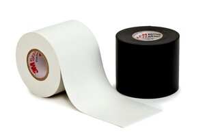 Scotch® Fire-Retardant Electric Arc Proofing Tape 77, 3 in x 20 ft, Black, 1 roll/carton, 10 rolls/Case