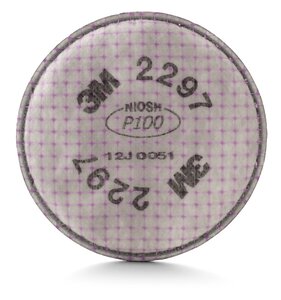3M™ Advanced Particulate Filter 2297, P100, with Nuisance Level Organic Vapor Relief, 100 EA/Case