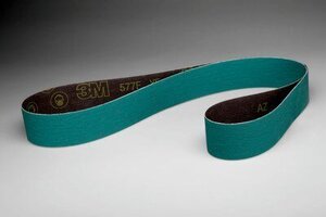 3M™ Cloth Belt 577F, 80 YF-weight, 3 in x 90 in, Film-lok, Single-flex