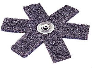 Standard Abrasives™ Surface Conditioning Star 724607, 2 in x 1/4-20 VFN, 50 per case