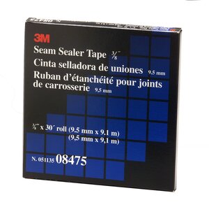 3M™ Seam Sealer Tape, 08475, 3/8 in x 30 ft, 12 per case