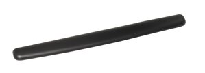 3M™ Gel Wrist Rest WR340LE, Extra Long for Keyboard and Mouse, with Antimicrobial Prod Protect, 25% Recycled Content, Leatherette, Blk, 2.5 in x 25.0 in x 0.75 in