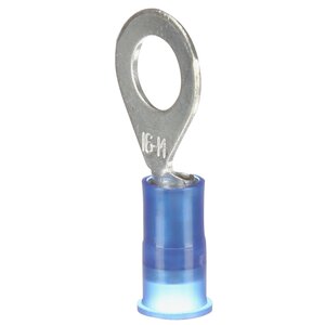 3M™ Scotchlok™ Ring Nylon Insulated, 100/bottle, MNG14-6R/SX, standard-style ring tongue fits around the stud