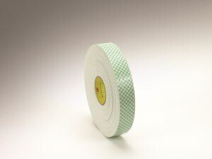 3M™ Double Coated Urethane Foam Tape 4016, Off White, 1 in x 36 yd, 62 mil, Retail Pack, 9 rolls per case