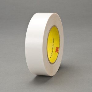 3M™ Double Coated Tape 9737, Clear, 72 mm x 55 m, 3.5 mil, 16 rolls per case