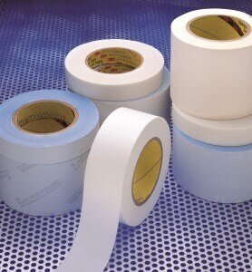 3M™ Premium Matte Cloth (Gaffers) Tape GT2 White, 48 mm x 50 m 11 mil, 24 rolls per case