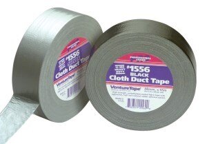 3M™ Venture Tape™ High Performance Cloth Duct Tape 1556 Silver, 48mm x 55m (1.88 in x 60.1 yd), 24 per case