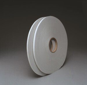 3M™ Venture Tape™ Vinyl Foam Tape 1718, Gray, 3 in x 75 ft, 125 mil, 4 rolls per case
