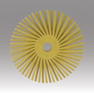 Scotch-Brite™ Radial Bristle Disc, 3/4 in x 1/8 in 80, 175 per inner 5600 per case, SPR 021496A