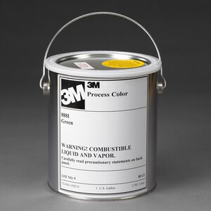 3M™ Process Color 880I Series (CF0880I-251) Special Yellow Green, Quart Container
