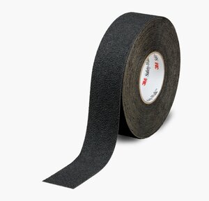 3M™ Safety-Walk™ Slip-Resistant Medium Resilient Tapes & Treads 370, Gray, 1 in x 60 ft, Roll, 4/Case