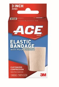 ACE™ Elastic Bandage w/ hook closure 207603, 3 in