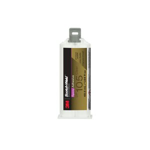 3M™ Scotch-Weld™ Epoxy Adhesive DP105, Clear, 48.5 mL Duo-Pak, 12/case