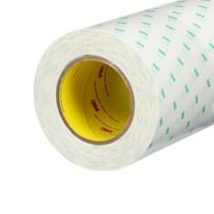 3M™ Adhesive Transfer Tape 966FL, Clear, 2.3 mil, Roll, Config (Case of 1)