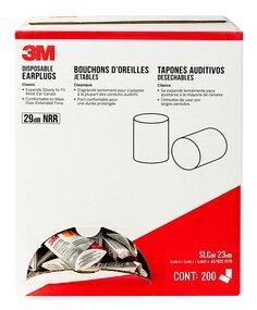 3M™ Disposable Classic Earplugs, 90581H200-C, 1 pair/pack, 200packs/case