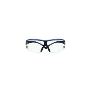 3M™ SecureFit™ 400 Series Safety Glasses SF401XSGAF-BLU, Blue/Gray, Clear Scotchgard™ Anti-Fog/Anti-Scratch Lens, 20 EA/Case