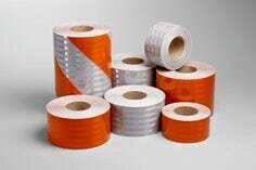 3M™ Flexible Prismatic Reflective Sheeting 3310, White, 16.50 in x 50 yd, 12 Rolls/Pack, Restricted