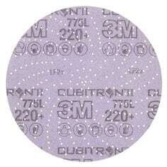 3M Xtract™ Cubitron™ II Film Disc 775L, 220+, 8 in, Die 800LG, 50/Inner,
250 ea/Case