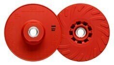 3M™ Disc Back-up Pad Ribbed, 88656, Extra Hard, Red, 5 in, One Piece, 10 ea/Case