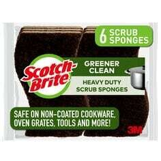 Scotch-Brite® Greener Clean Heavy Duty Scrub Sponge 87036