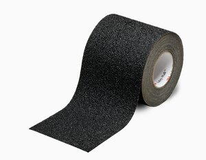 3M™ Safety-Walk™ Coarse Tapes & Treads 710, Black, 6 in x 30 ft, 1/Case