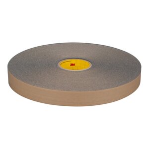 3M™ Urethane Foam Tape 4318, Charcoal, Gray, 1 in x 36 yd, 125 mil, 9 rolls per case