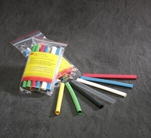 3M™ Heat Shrink Thin-Wall Tubing FP-301-1/4-48"-White-Hdr-12 Pcs, 48 in Length sticks with header label, 12 pieces/case