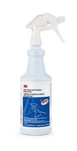 3M™ Glass Cleaner and Protector, Ready-To-Use, Each with a Trigger Sprayer, Quart, 12/Case
