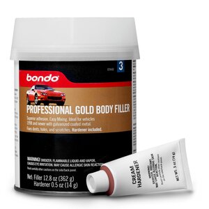 Bondo® Professional Gold Filler, 00233, 1 Quart, 3 per case