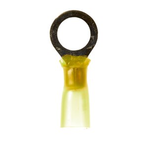 3M™ Scotchlok™ Ring Heatshrink, 25/bottle, MH10-38RX, standard-style ring tongue fits around the stud